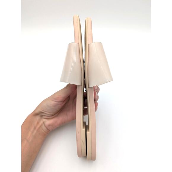 Stuart Weitzman Summer Flat Sandals Slip-On Women's Pink Size US7B EU37.5 - Picture 6 of 11